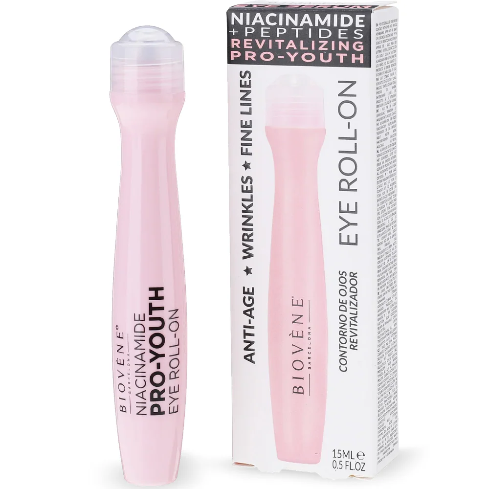 Biovene Niacin Pro-Youth Wrinkle Support Eye Contour Serum Roll-On 12ml - Image 2