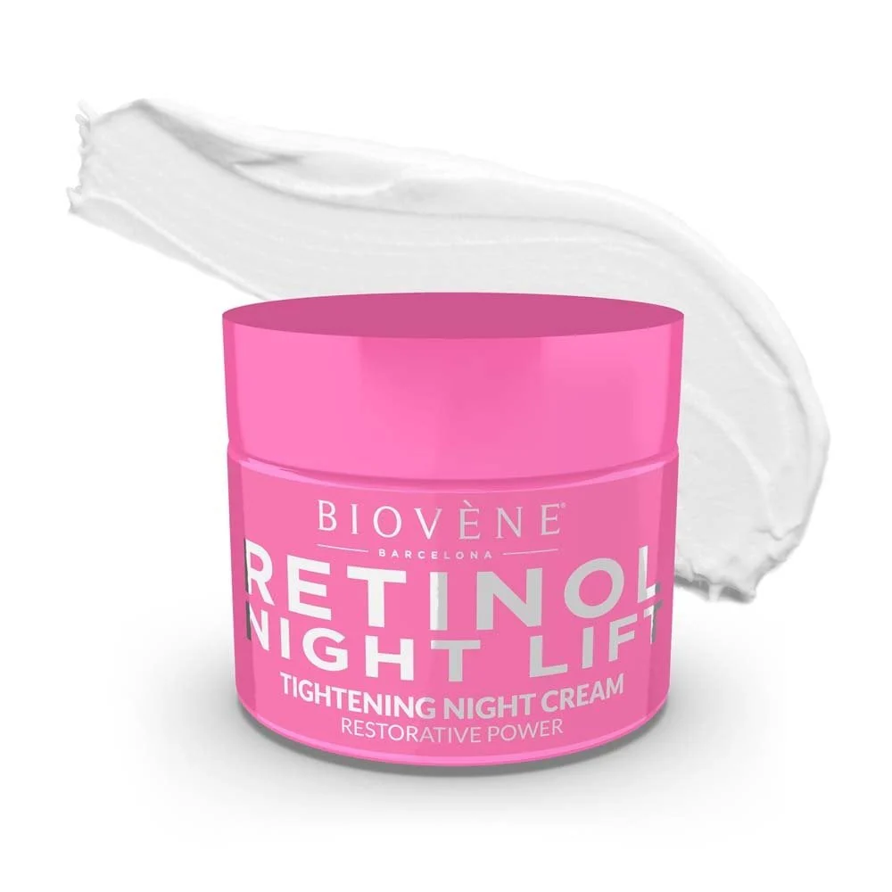 Biovene Retinol Night Lift Power Tightening Facial Night Cream 50ml - Image 2
