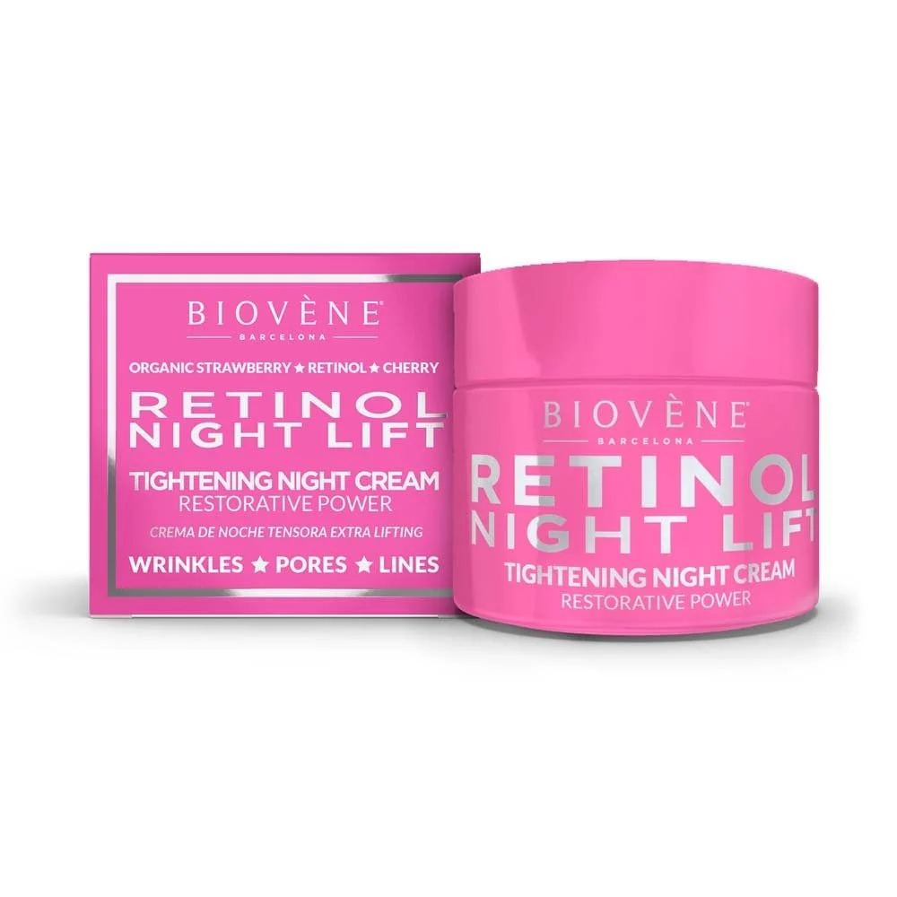 Biovene Retinol Night Lift Power Tightening Facial Night Cream 50ml - Image 4