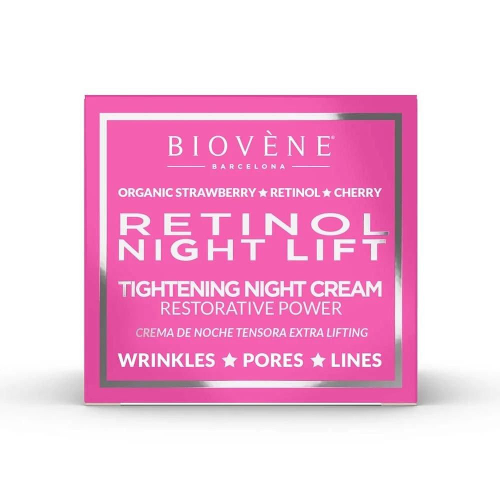 Biovene Retinol Night Lift Power Tightening Facial Night Cream 50ml - Image 5