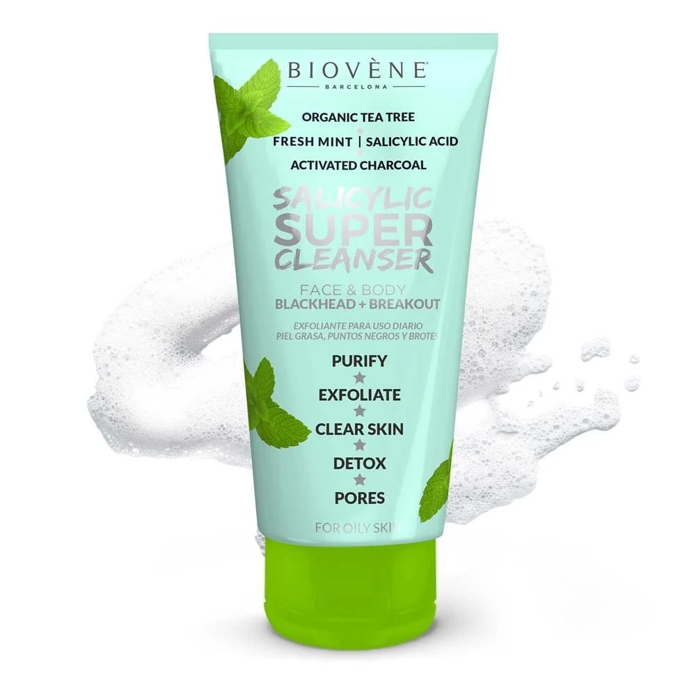 Biovene Super Cleanser Salicylic Acid Breakout Cleanser 200ml - Image 2