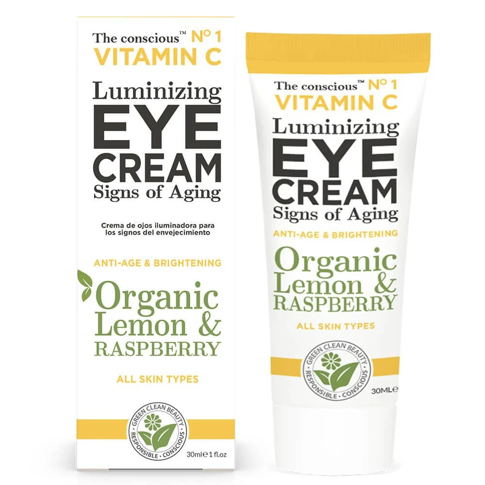 Biovene The Conscious No. 1 Vitamin C Luminising Anti-Ageing Eye Cream 30ml - Image 2