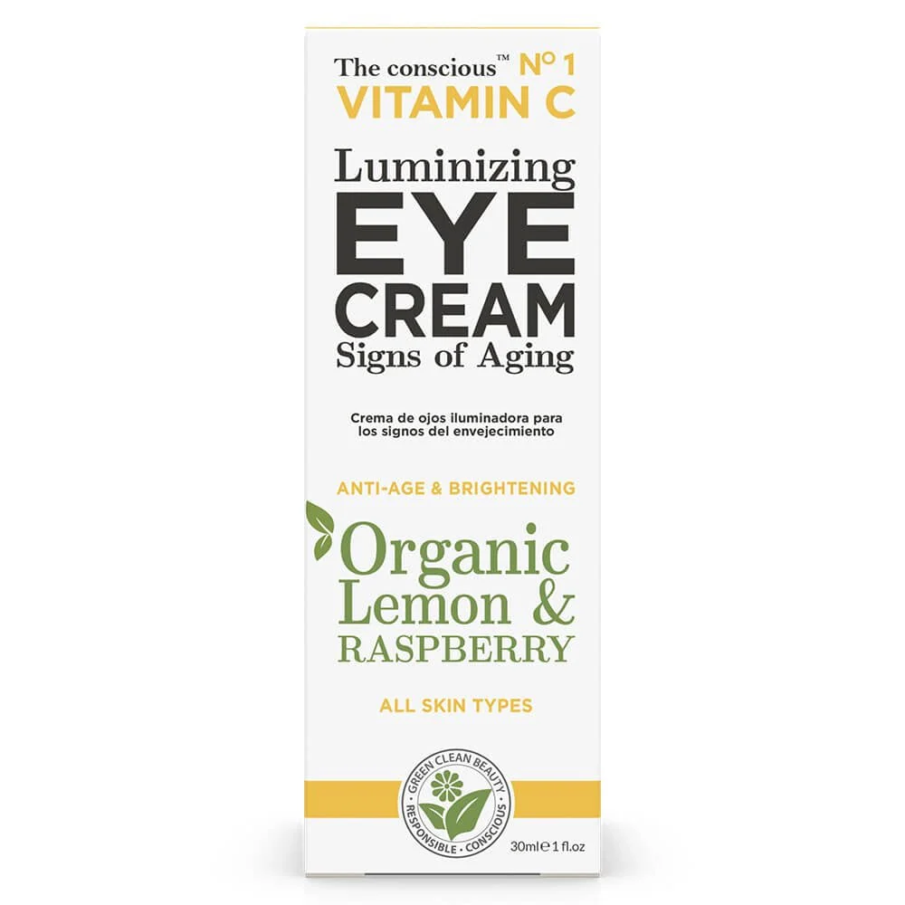 Biovene The Conscious No. 1 Vitamin C Luminising Anti-Ageing Eye Cream 30ml - Image 3