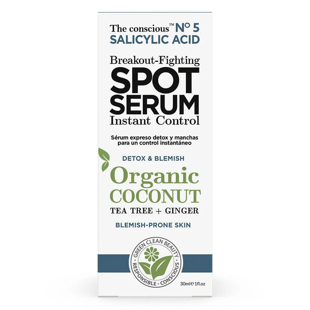 Biovene The Conscious No. 5 Salicylic Acid Breakout-Fighting Instant Control Spot Seum 30ml - Image 3