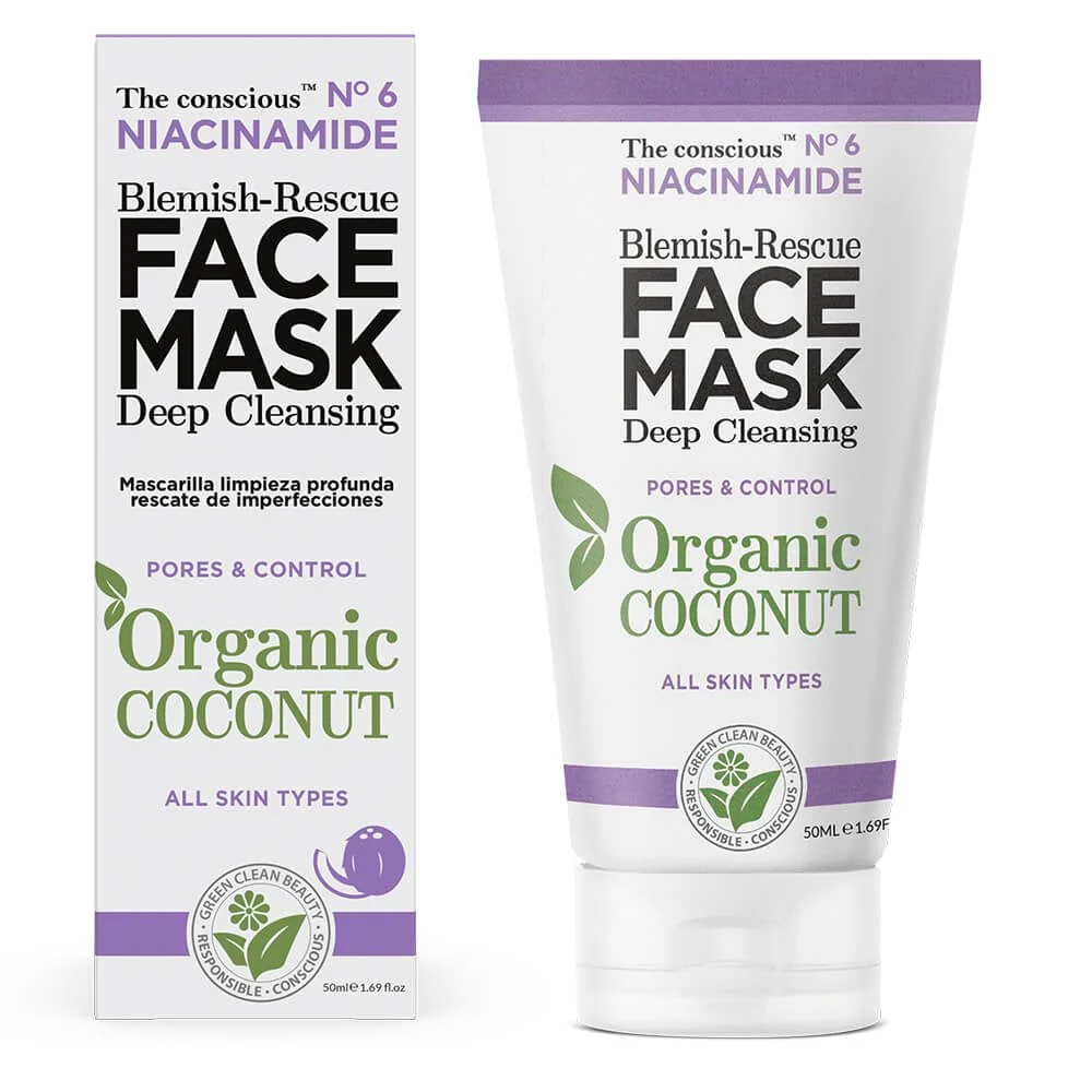 Biovene The Conscious No. 6 Niacinamide Blemish-Rescue Deep Cleansing Face Mask 50ml - Image 2
