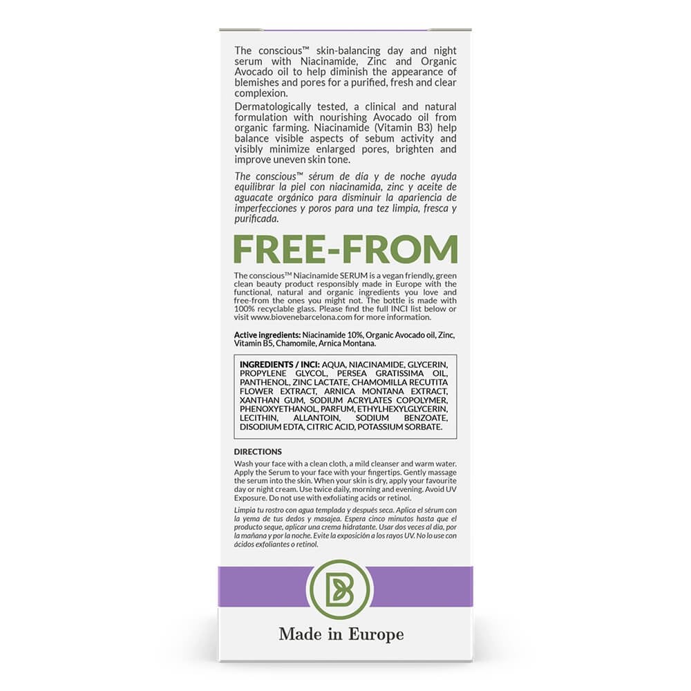 Biovene The Conscious No. 6 Niacinamide Pore-Solution Skin Balance Serum 30ml - Image 4