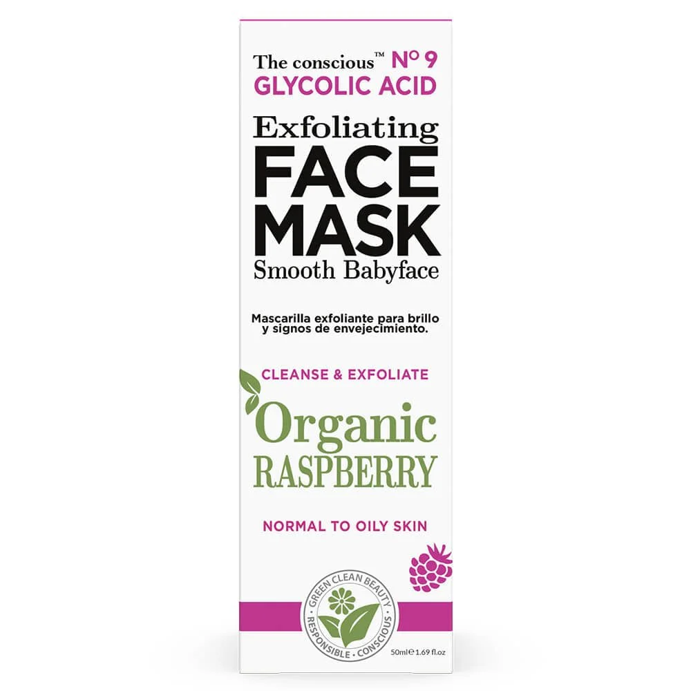 Biovene The Conscious No. 9 Glycolic Acid Smooth Babyface Exfoliating Face Mask 50ml - Image 4
