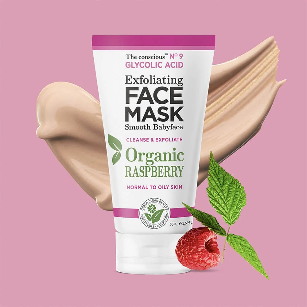 Biovene The Conscious No. 9 Glycolic Acid Smooth Babyface Exfoliating Face Mask 50ml - Image 6