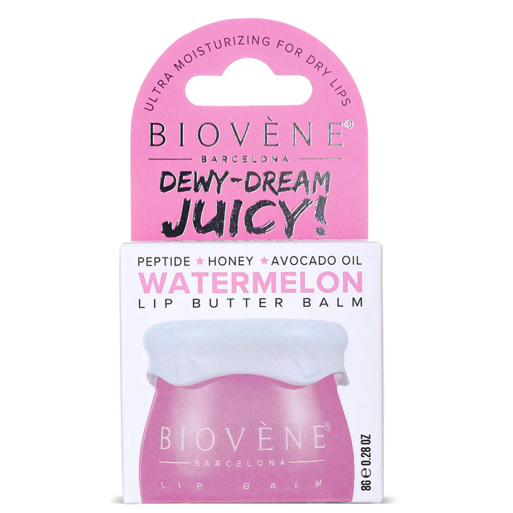 Biovene Watermelon + Peptide Lip Butter Balm Dewy-Dream Juicy 8g - Image 2