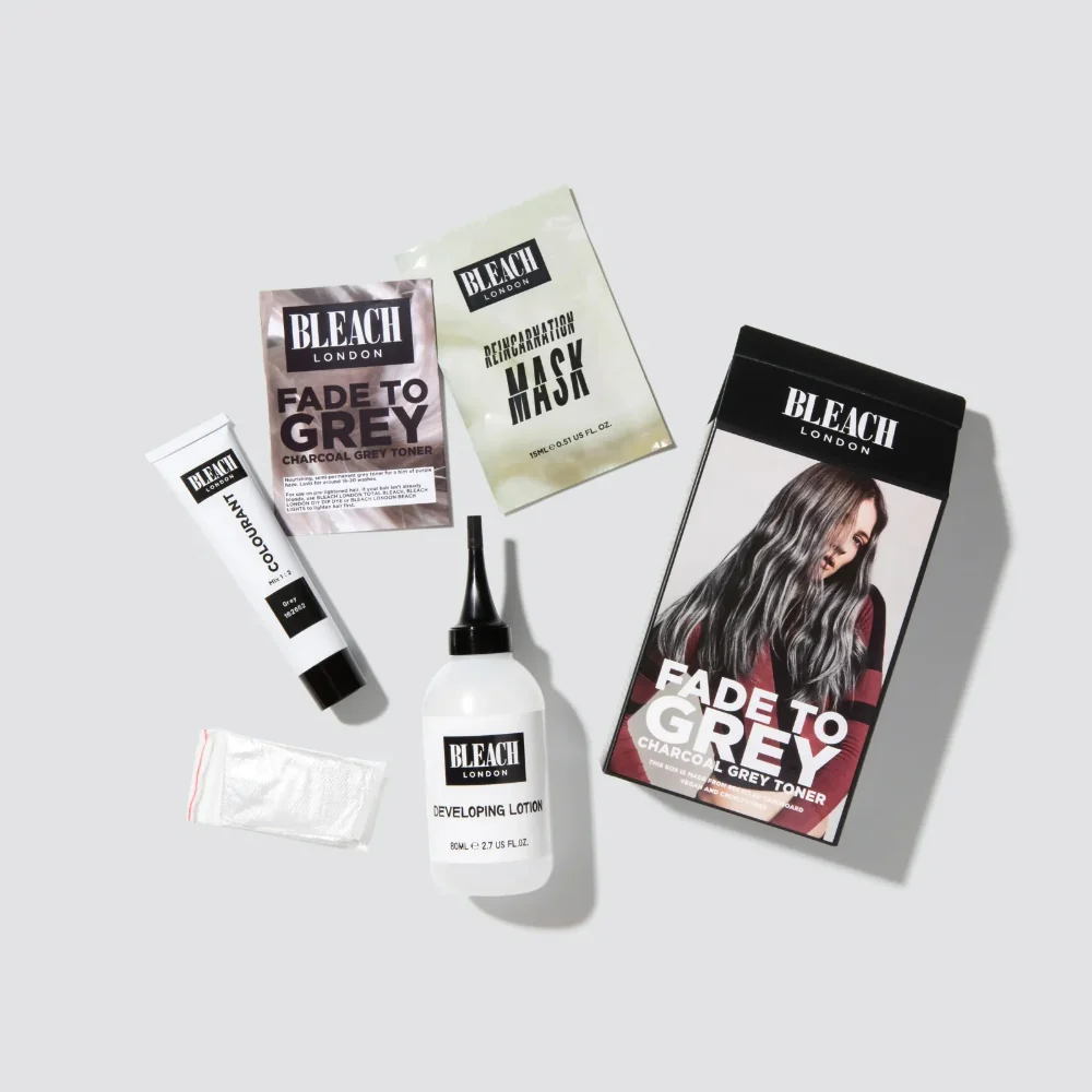 Bleach London Fade To Grey Charcoal Grey Toner Kit - Image 3