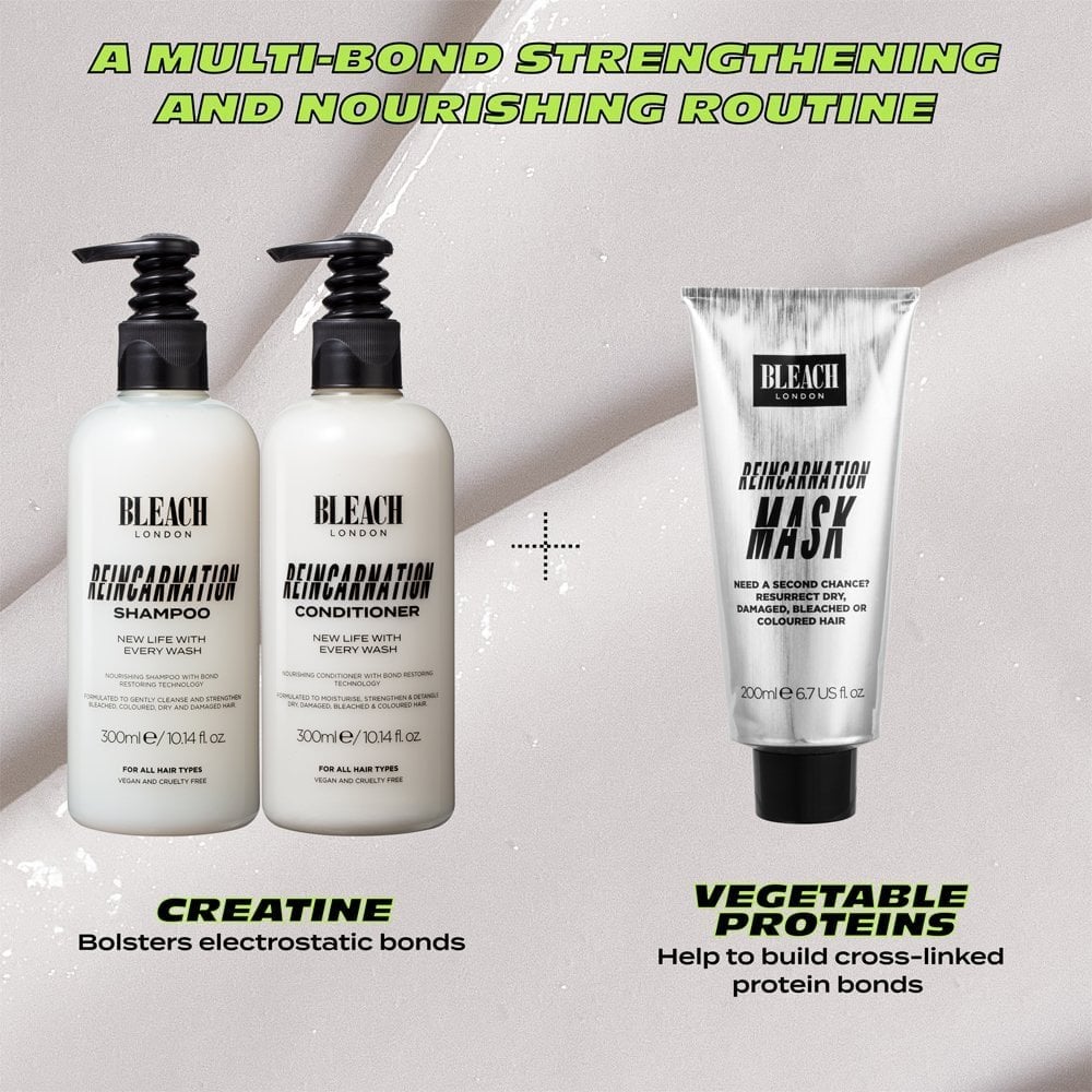 Bleach London Reincarnation Shampoo & Conditioner 2 x 300ml - Image 4