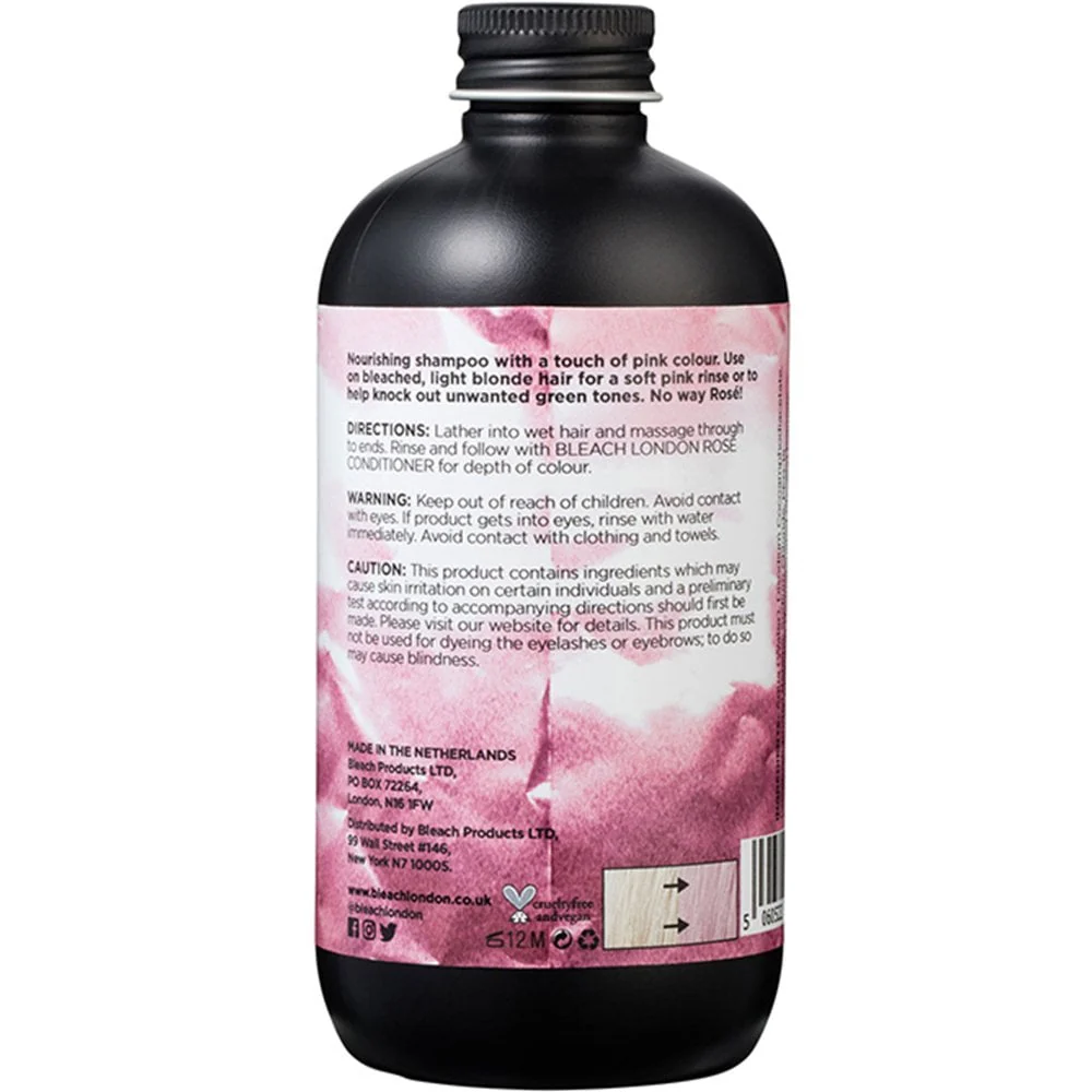 Bleach London Rose Shampoo 250ml - Image 2