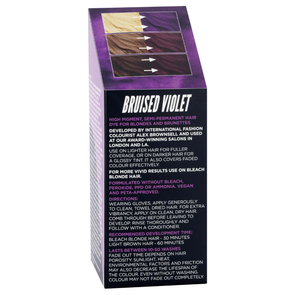 Bleach London Super Cool Colour Bruised Violet 150ml - Image 2