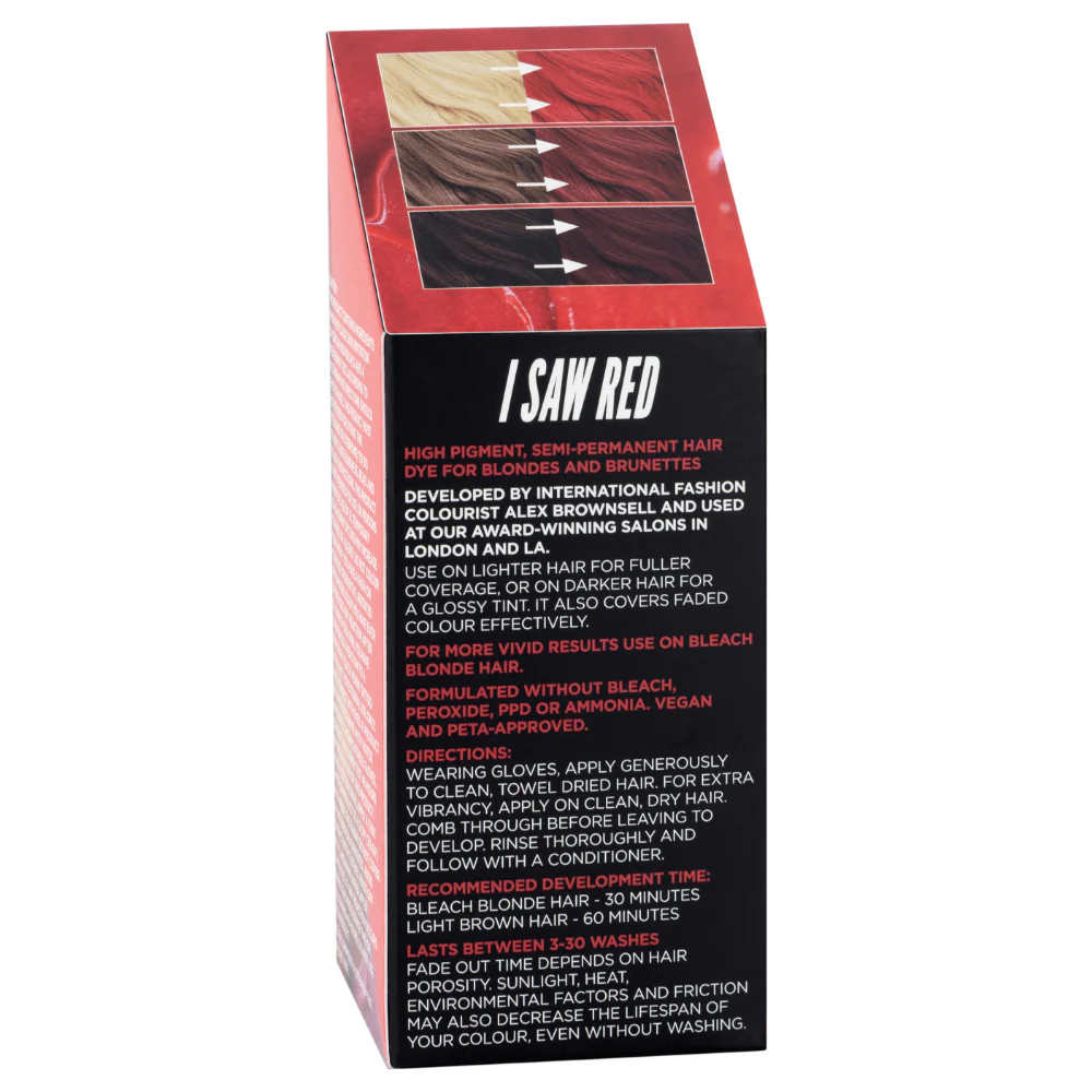 Bleach London Super Cool Colour I Saw Red 150ml - Image 2