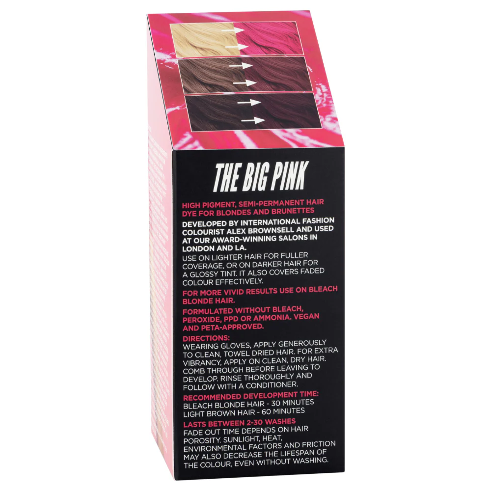 Bleach London Super Cool Colour The Big Pink 150ml - Image 2