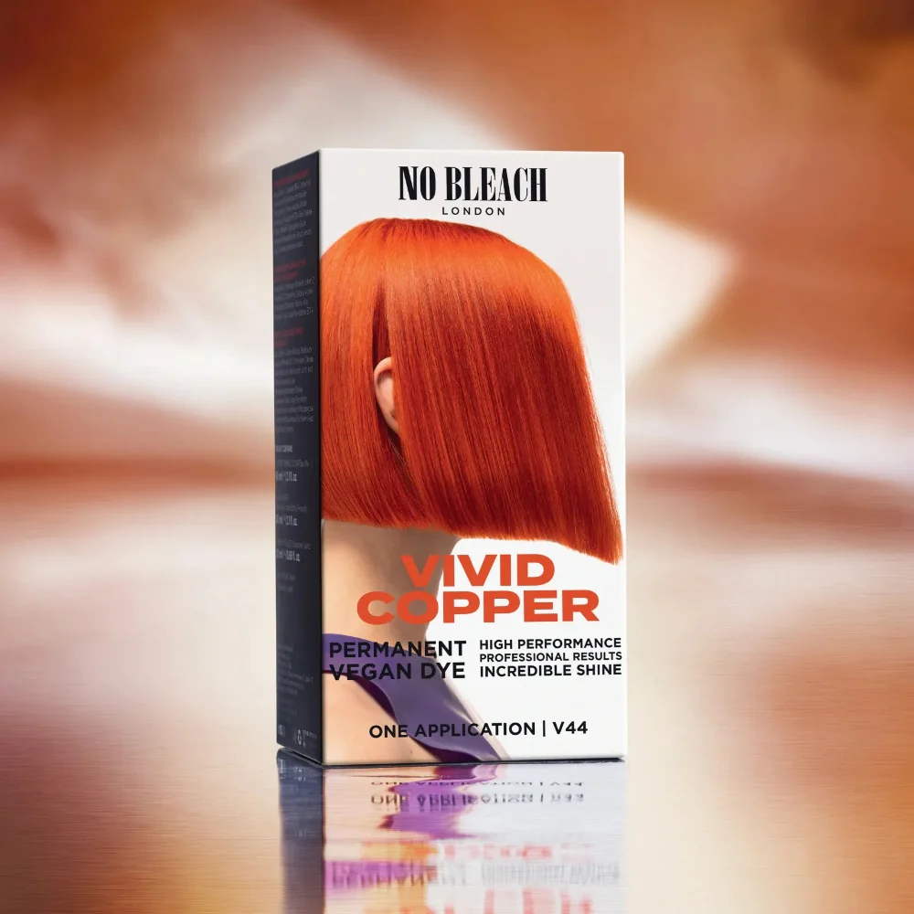 Bleach London Vivid Copper Permanent Hair Dye Kit - Image 3