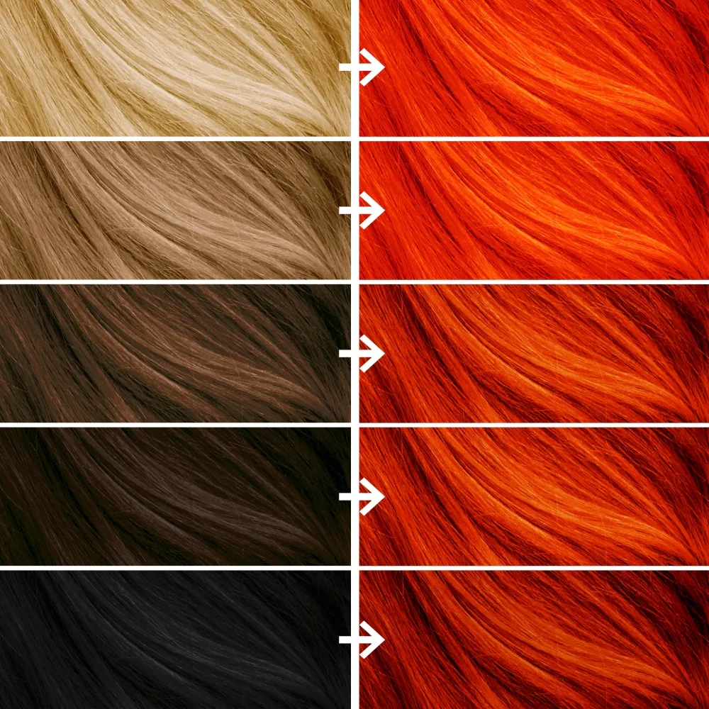 Bleach London Vivid Copper Permanent Hair Dye Kit - Image 6