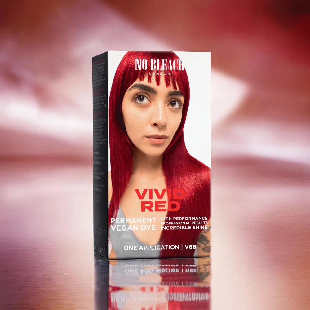 Bleach London Vivid Red Permanent Hair Dye Kit - Image 3