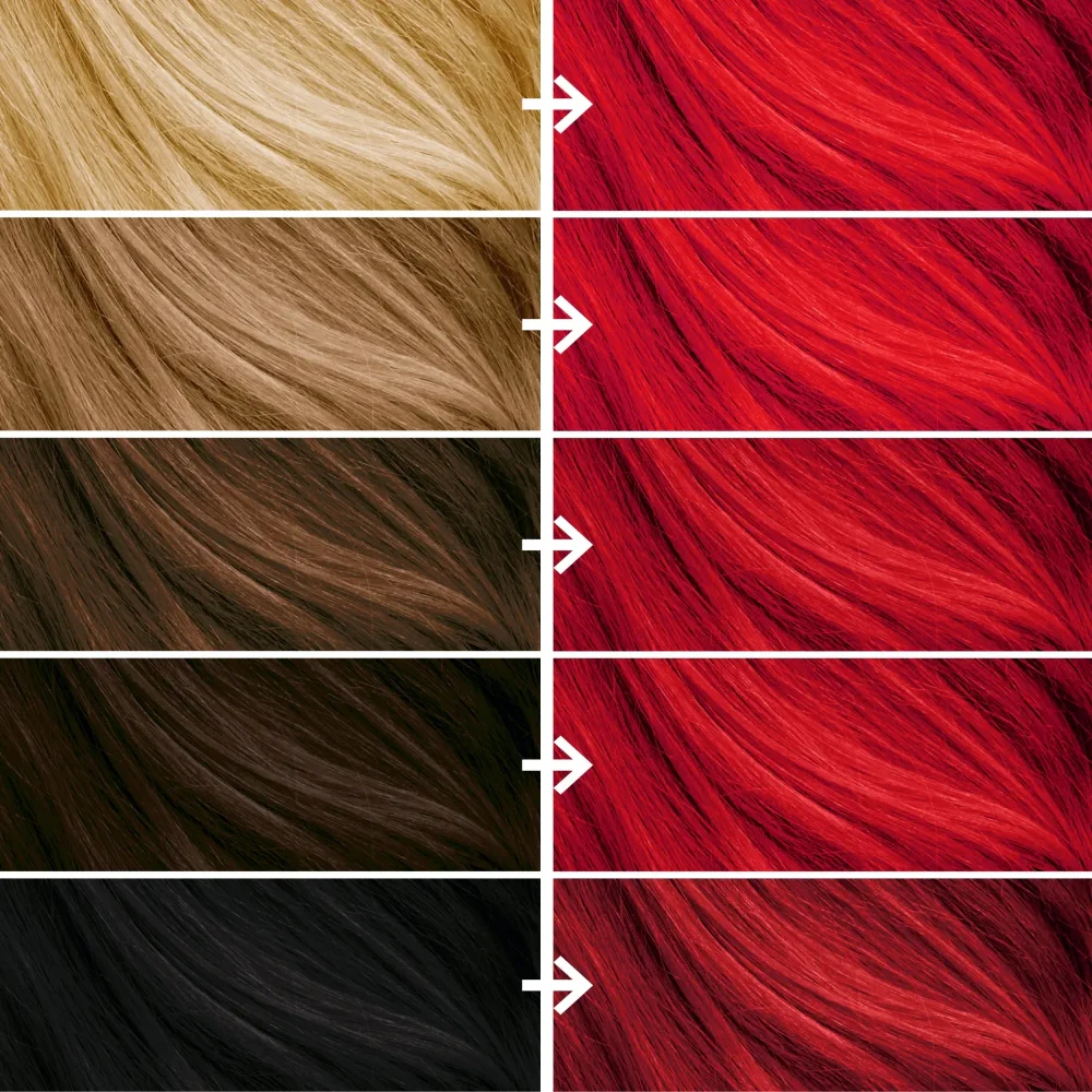 Bleach London Vivid Red Permanent Hair Dye Kit - Image 6