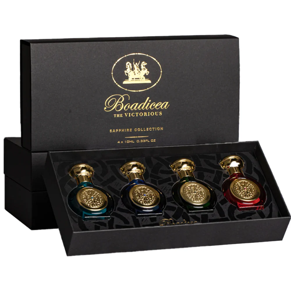Boadicea The Victorious Sapphire Mini Discovery Fragrance Gift Set 4 x 10ml - Image 2