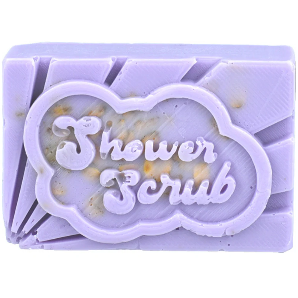 Bomb Cosmetics Ex-Foliates & Oh's Solid Shower Scrub Bar - Image 3
