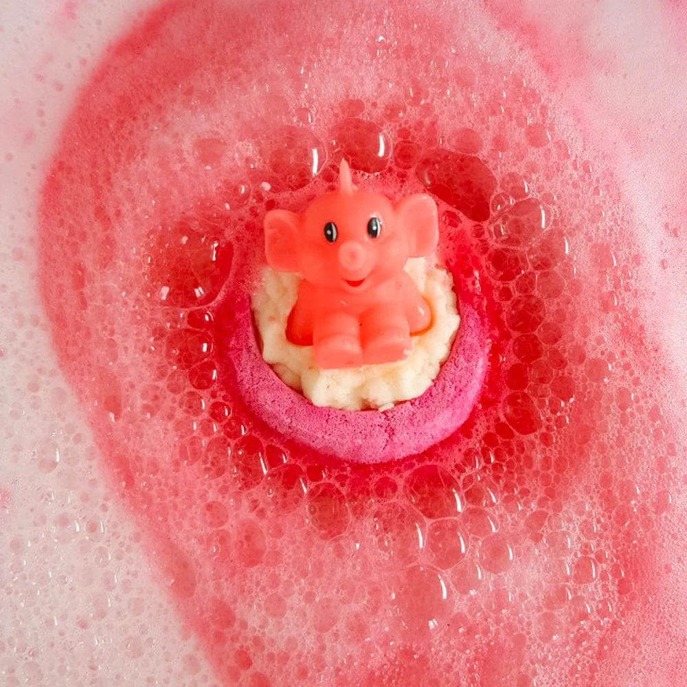 Bomb Cosmetics Pink Elephants & Lemonade Bath Bomb - Image 2