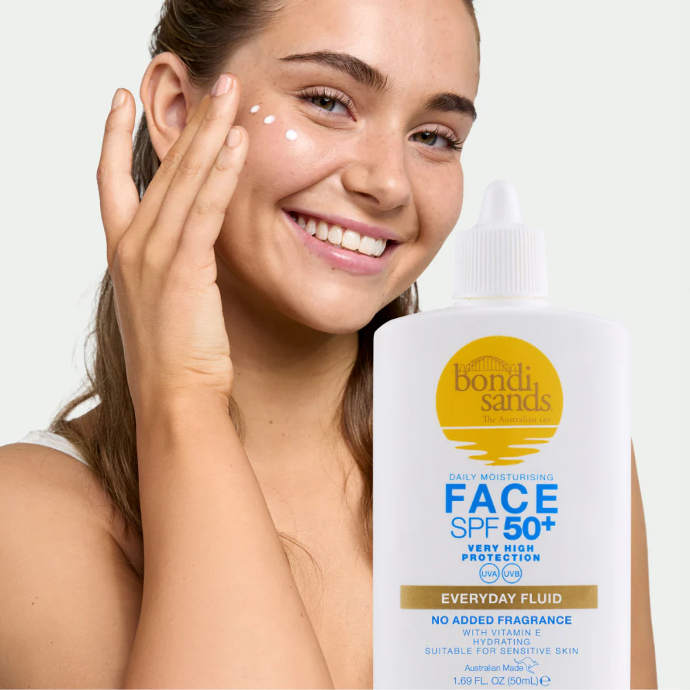 Bondi Sands Everyday Face Fluid Fragrance-Free SPF50+ 50ml - Image 4