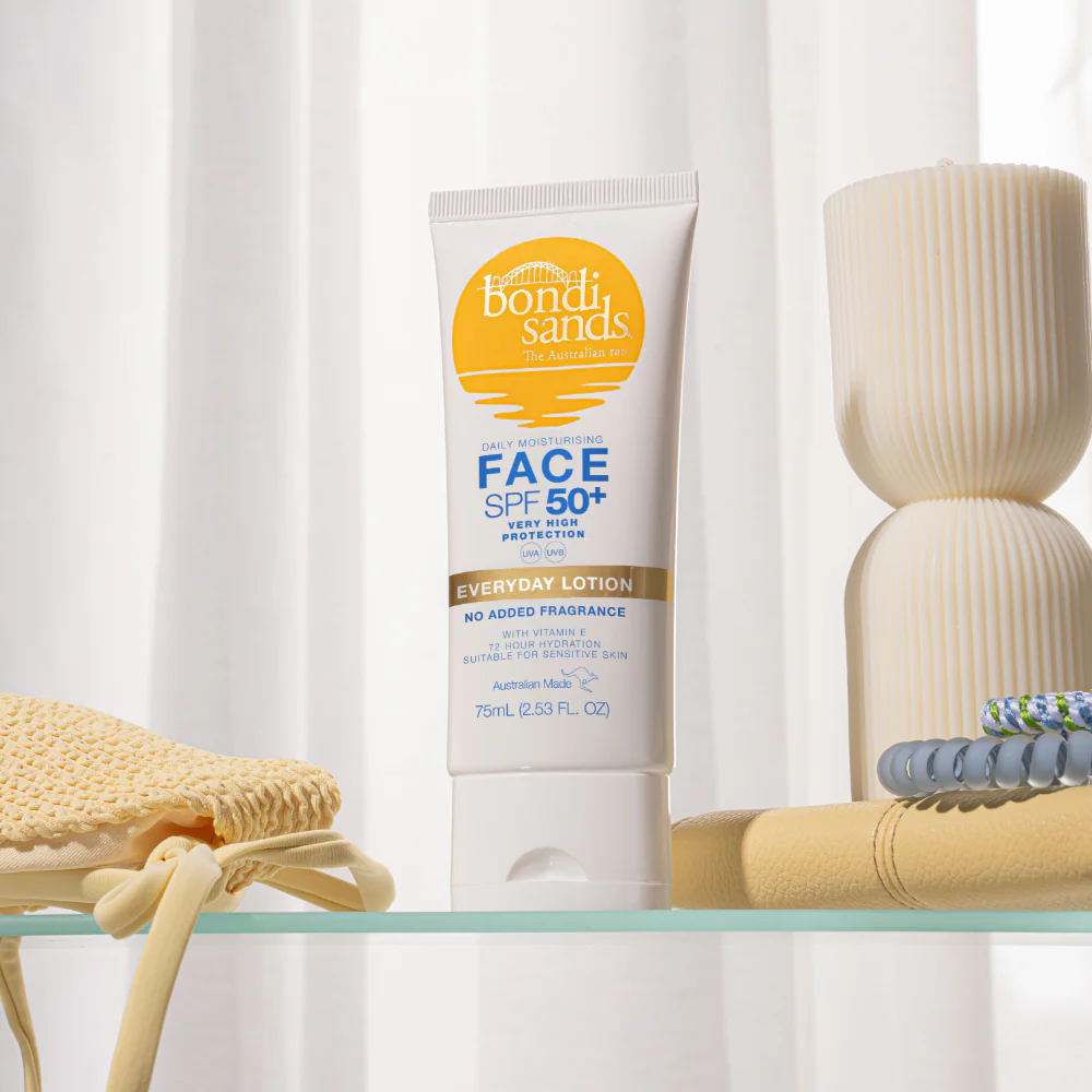 Bondi Sands Everyday Lotion Face Sunscreen Fragrance-Free SPF50+ 75ml - Image 3