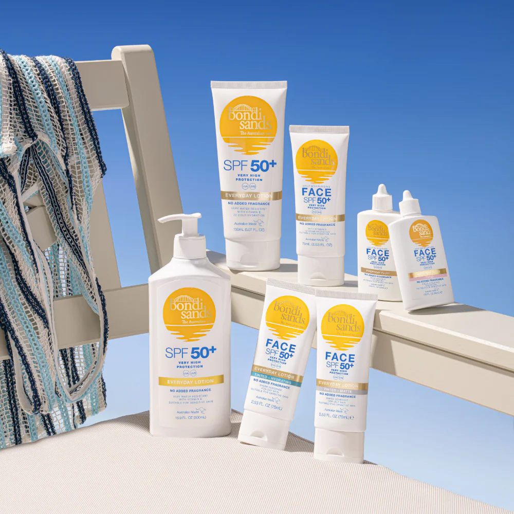Bondi Sands Everyday Lotion Face Sunscreen Fragrance-Free SPF50+ 75ml - Image 5