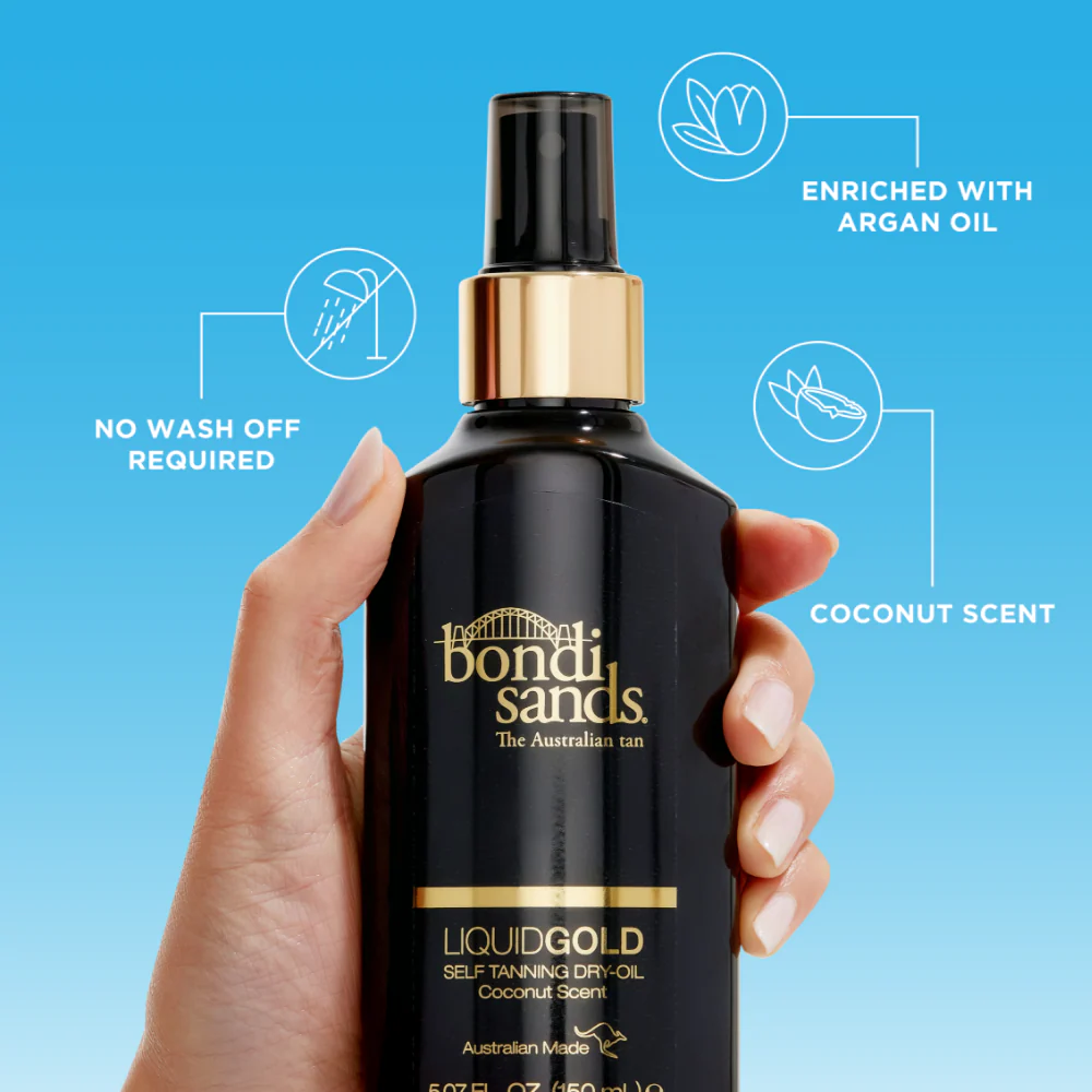 Bondi Sands Liquid Gold Self Tanning Dry Oil 150ml - Image 3