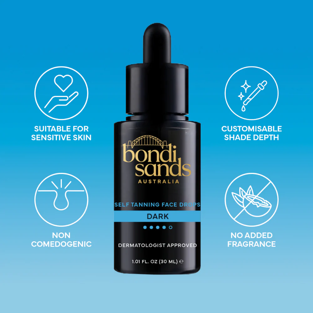Bondi Sands Self Tan Drops Dark 30ml - Image 4