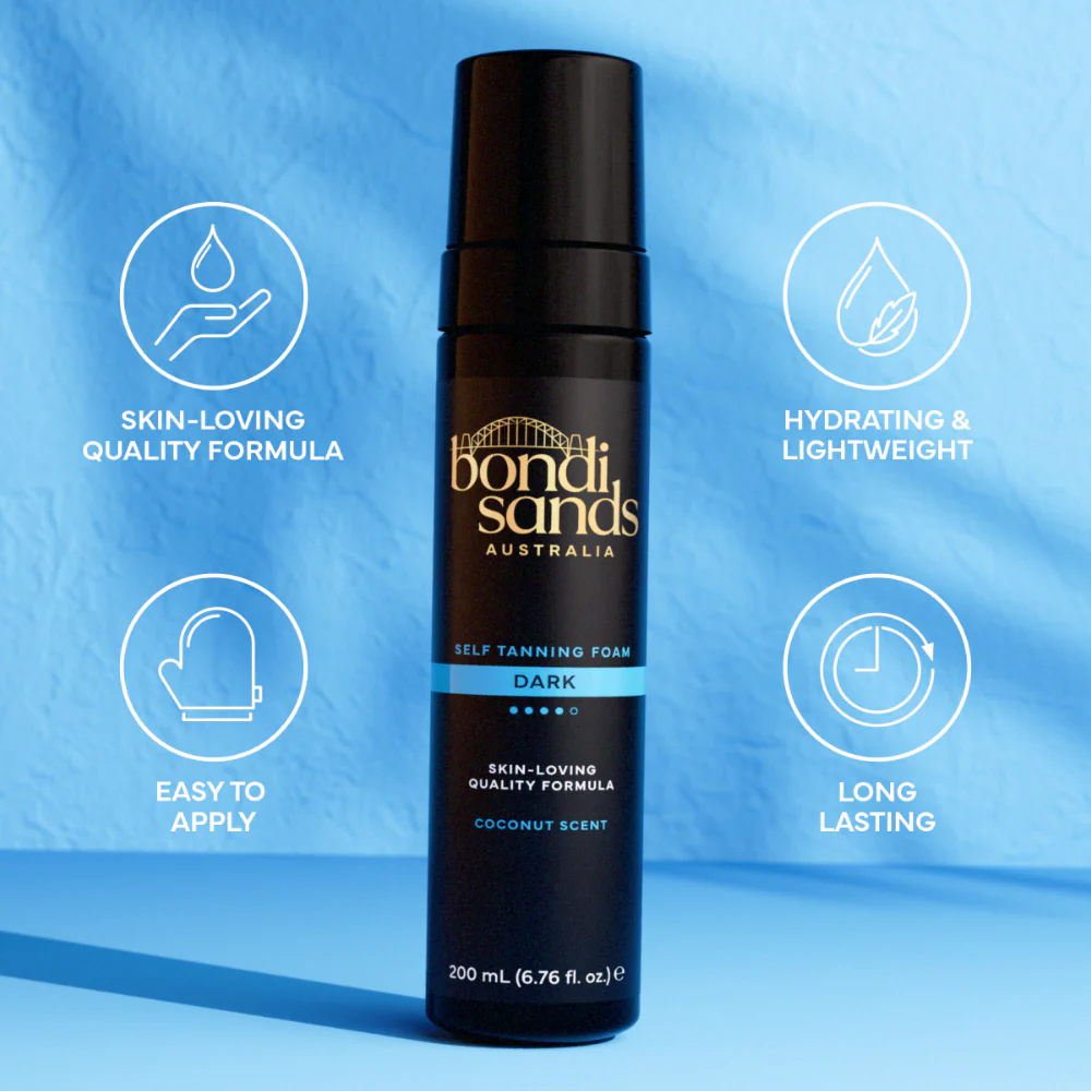 Bondi Sands Self Tanning Foam Dark 200ml - Image 3