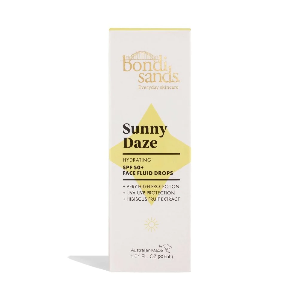 Bondi Sands Sunny Daze Hydrating Face Fluid Drops SPF50 30ml - Image 4