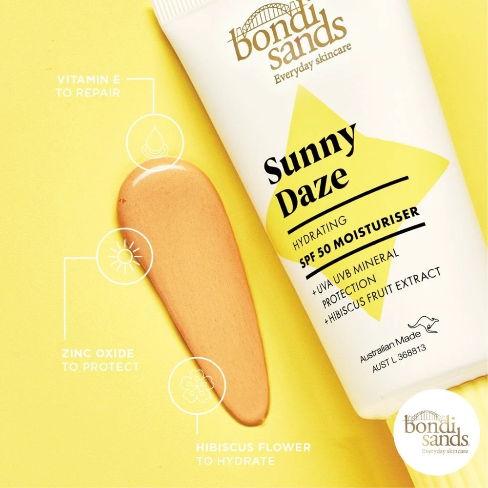 Bondi Sands Sunny Daze Hydrating Moisturiser SPF50 50g - Image 4