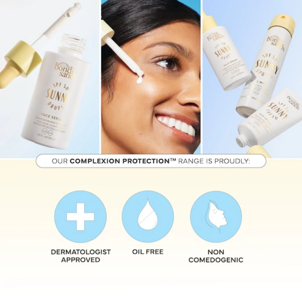 Bondi Sands Sunny Drops Face Serum SPF50+ 30ml - Image 4