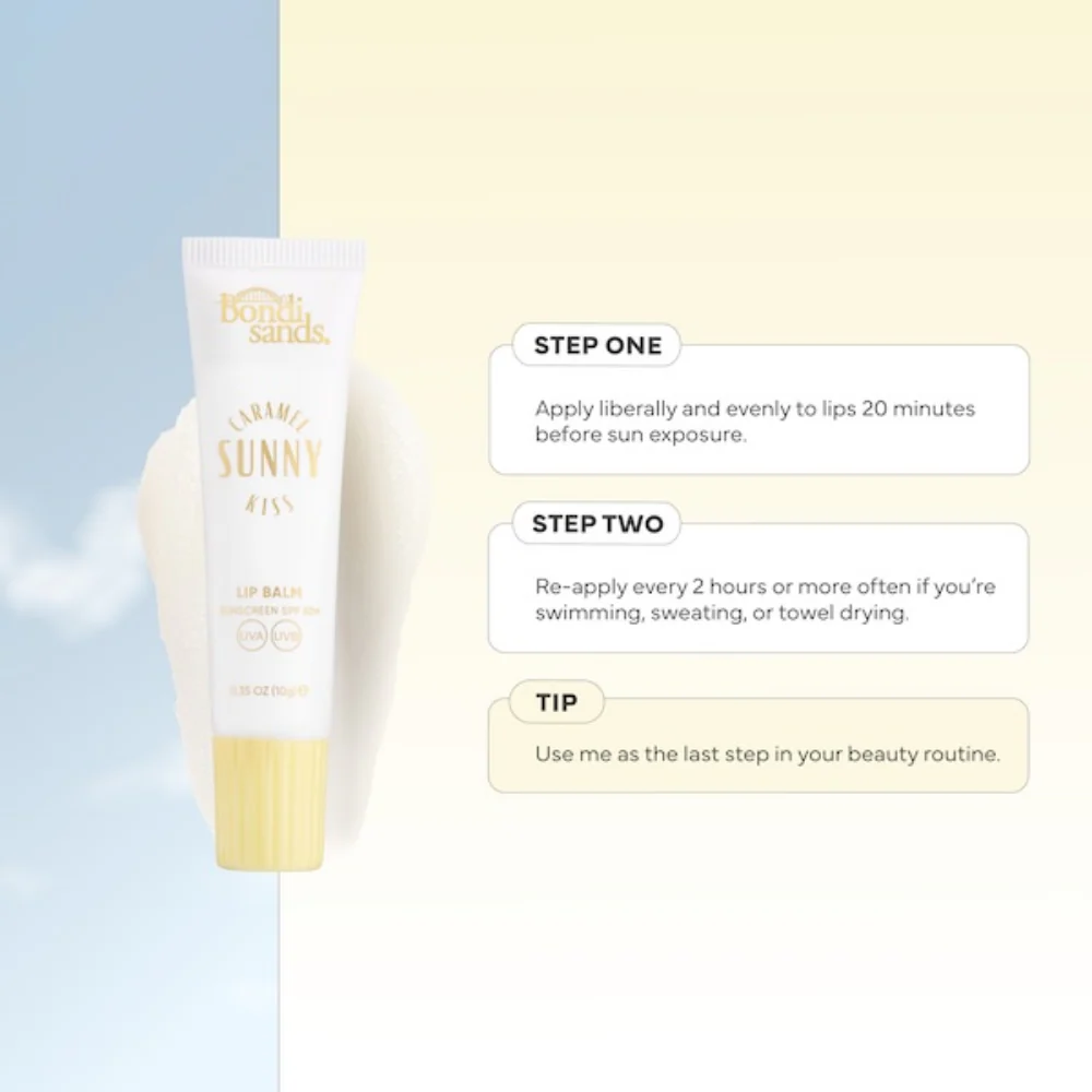 Bondi Sands Sunny Kiss Caramel Lip Balm SPF50+ 10g - Image 5