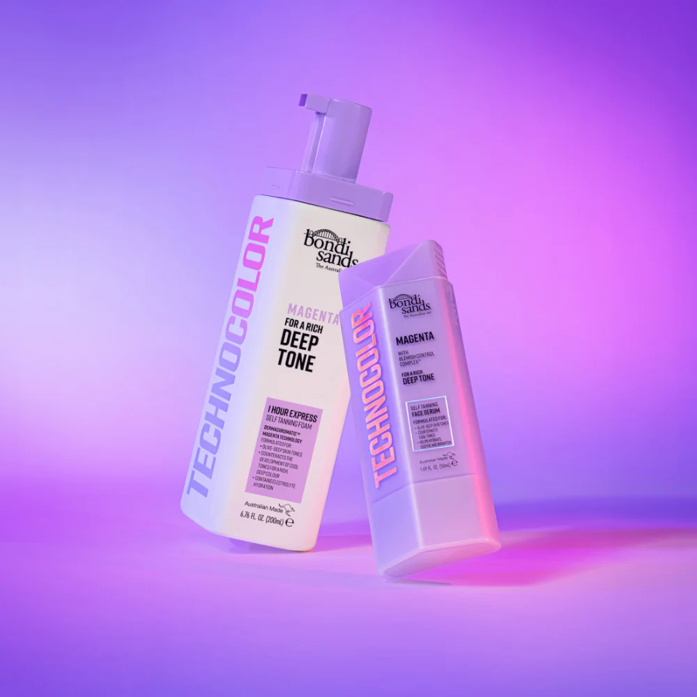 Bondi Sands Technocolour Magenta Self Tanning Face Serum 50ml - Image 5