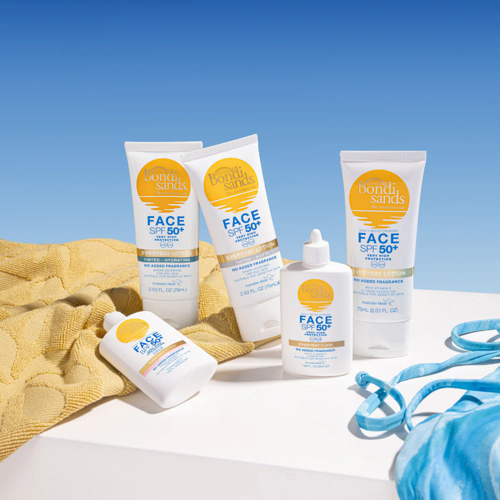 Bondi Sands Tinted Hydrating Face Sunscreen Lotion Fragrance-Free SPF50+ 75ml - Image 5
