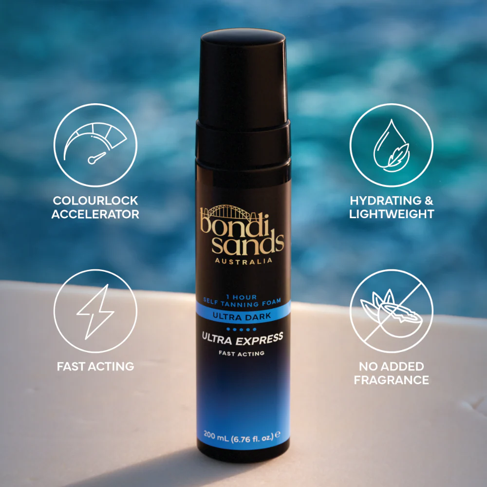 Bondi Sands Ultra Express Self Tanning Foam Ultra Dark 200ml - Image 4