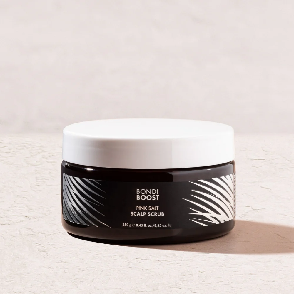 BondiBoost Pink Himalayan Detox Scalp Scrub 250ml - Image 4