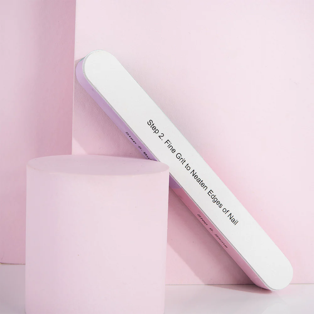 Brushworks 6-Sided Nail File Shape & Shine - Image 5