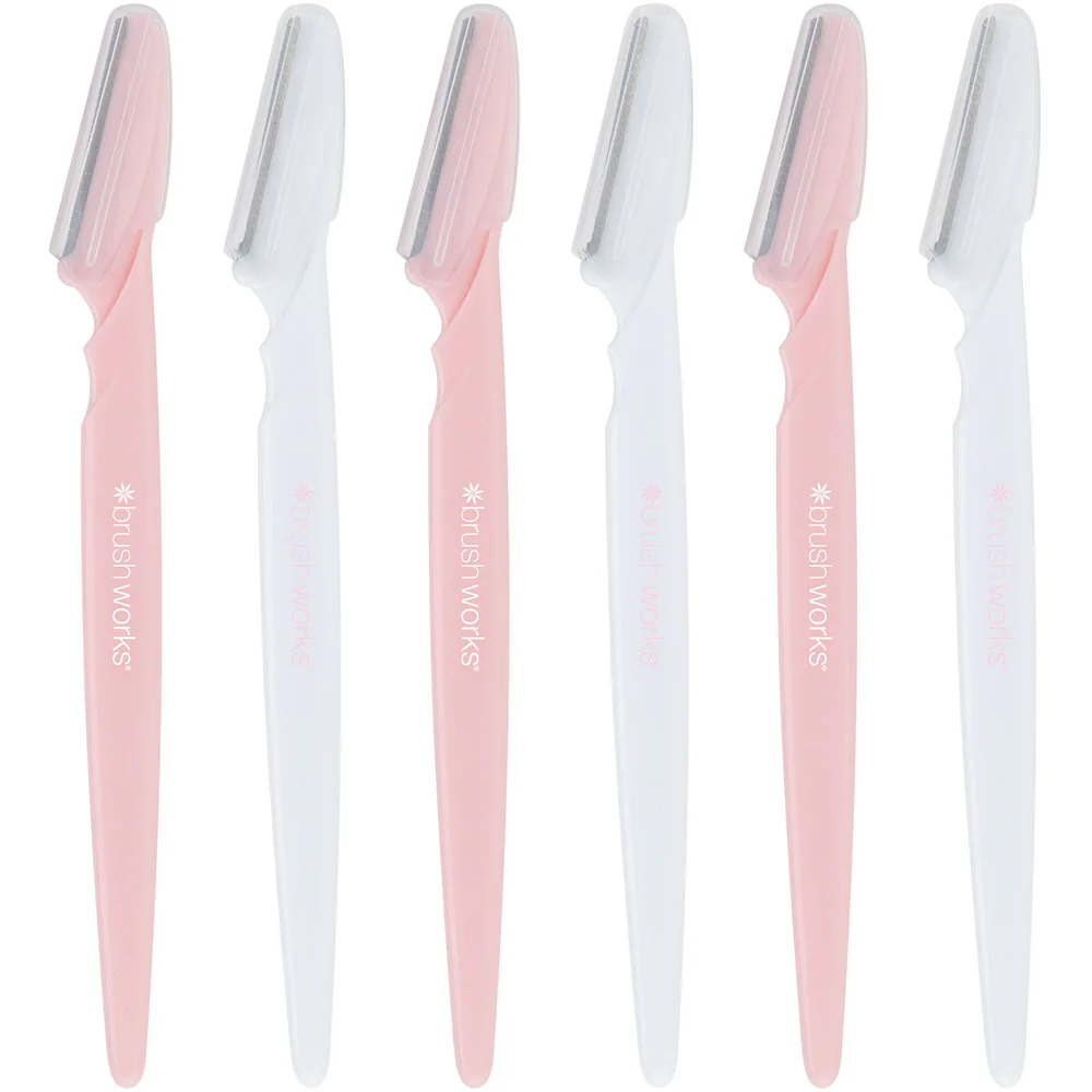 Brushworks Angled Dermaplaners Pack Of 6 - Image 2