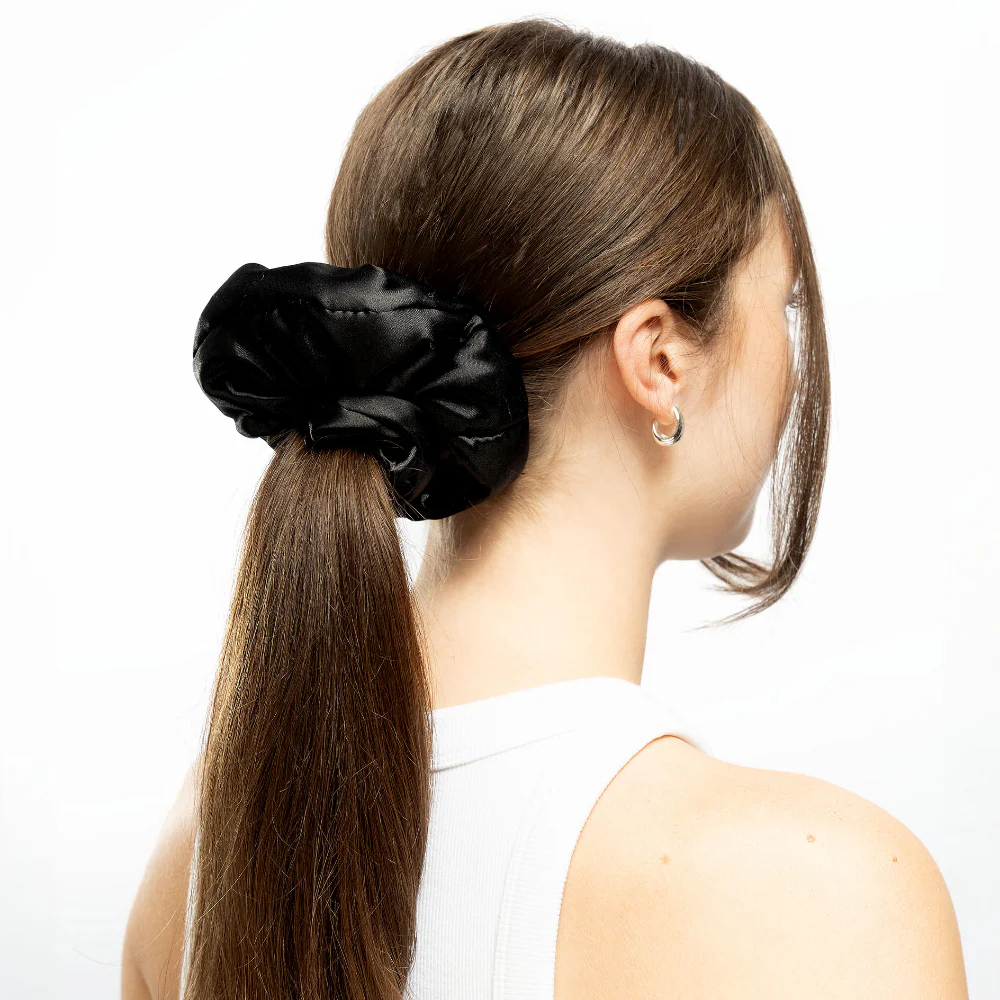 Brushworks Assorted Large Classic Cloud Scrunchies Pack of 3 - Image 6