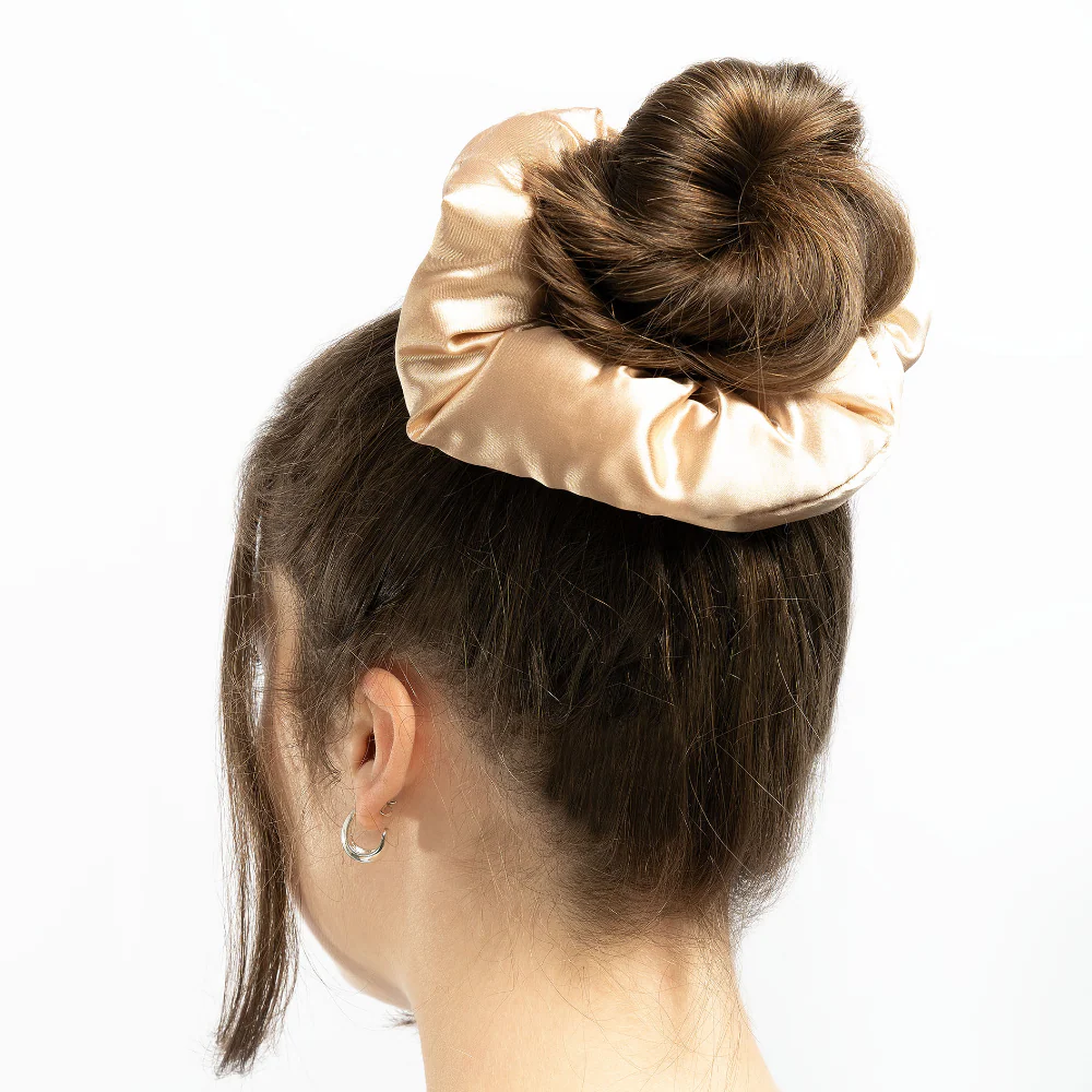 Brushworks Assorted Large Classic Cloud Scrunchies Pack of 3 - Image 7