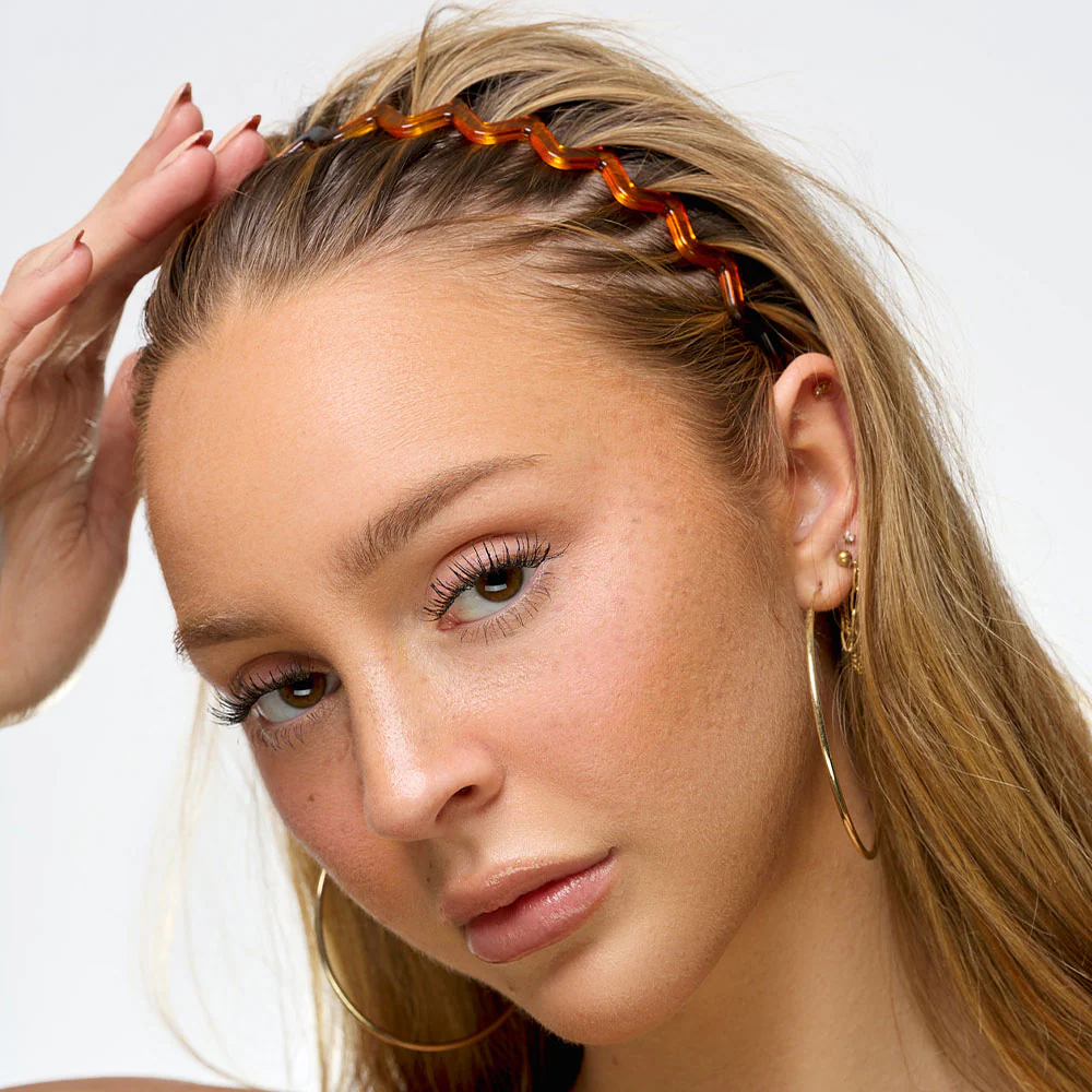 Brushworks Assorted Zig Zag Headbands Pack of 3 - Image 5