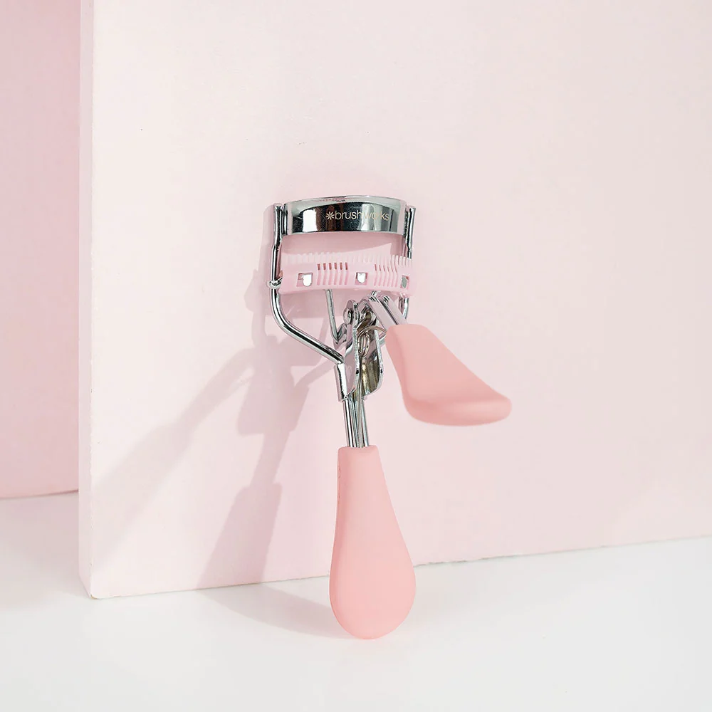 Brushworks Baby Pink Pro Lash Curler & Comb - Image 3
