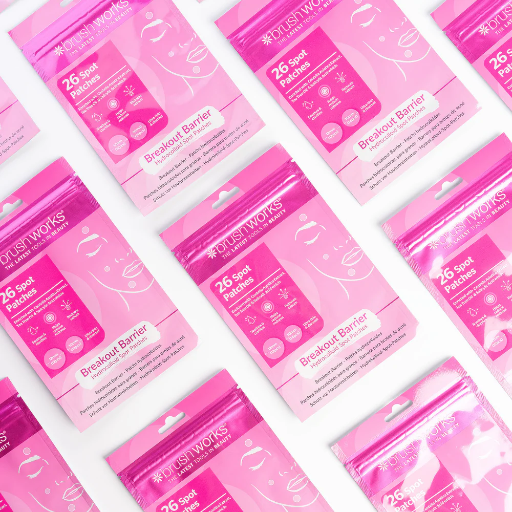 Brushworks Breakout Barrier Hydrocolloid Spot Patches x26 - Image 3