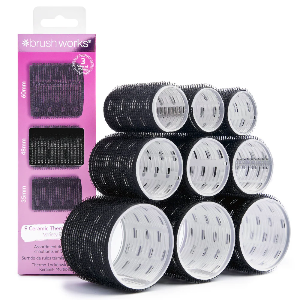 Brushworks Ceramic Thermal Rollers Variety Set Pack of 3 - Image 3