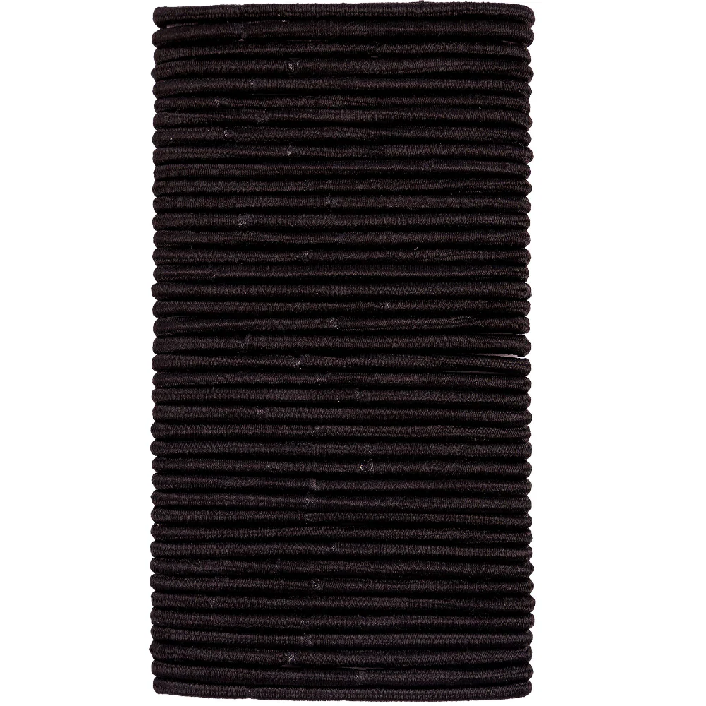 Brushworks Classic Black Hairbands Pack of 40 - Image 2