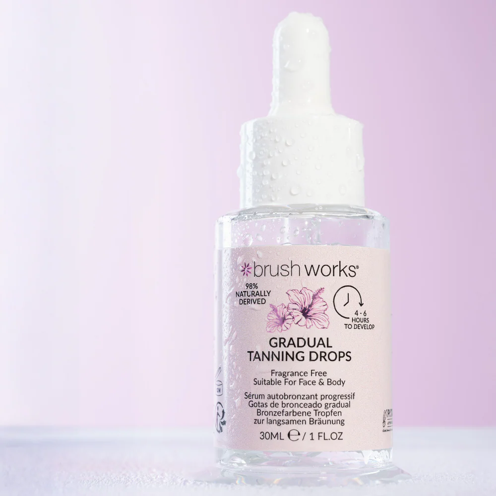 Brushworks Gradual Tanning Drops 30ml - Image 2